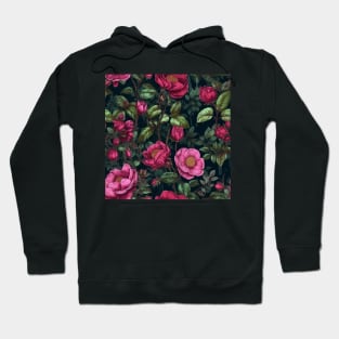 Wild Rose Pattern Hoodie